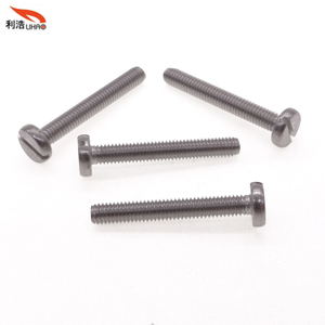 6-32*25 Stainless Steel Slotted Round/Pan Head Screw