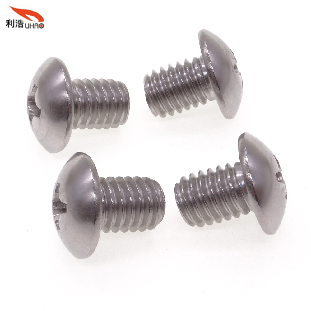 M9*13 Stainless Steel Phillips/Crosss Round Head Screw