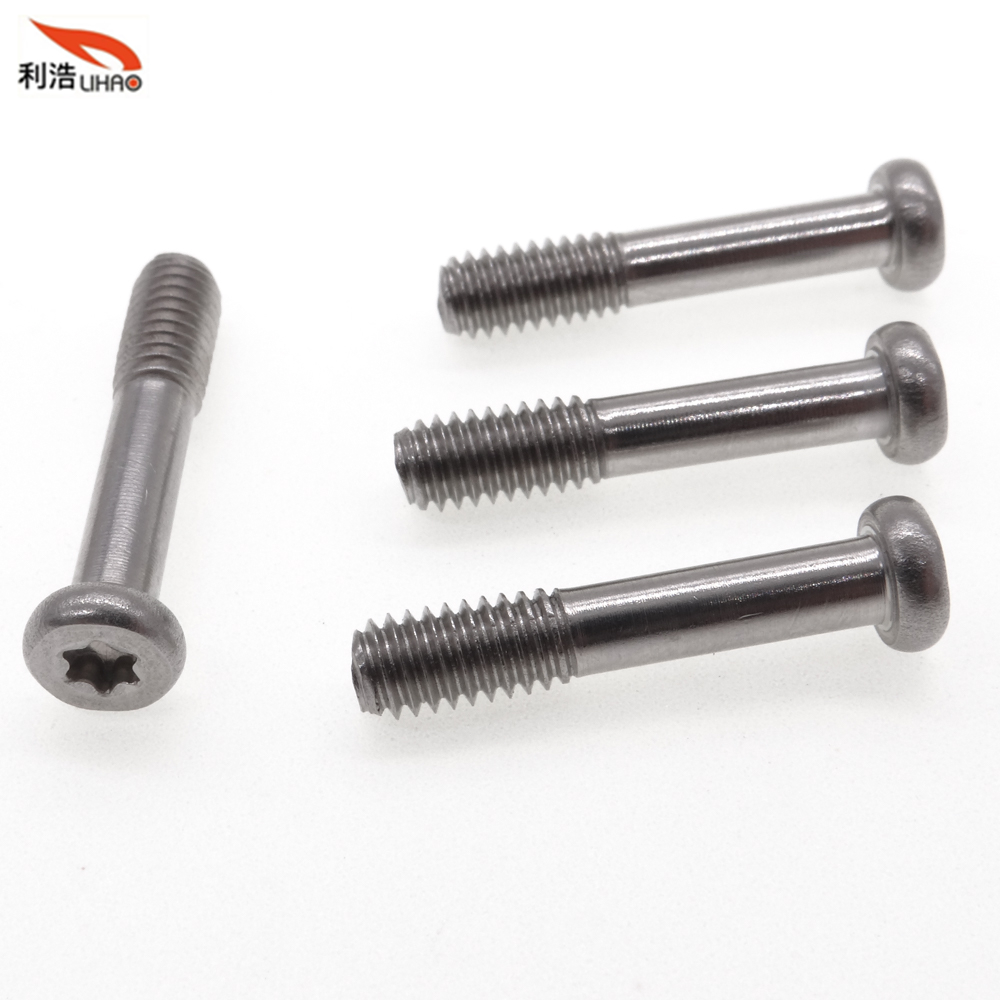 M4*20 Stainless Steel Torx Flat Head Half Thread/Tooth Anti Loosen Screw