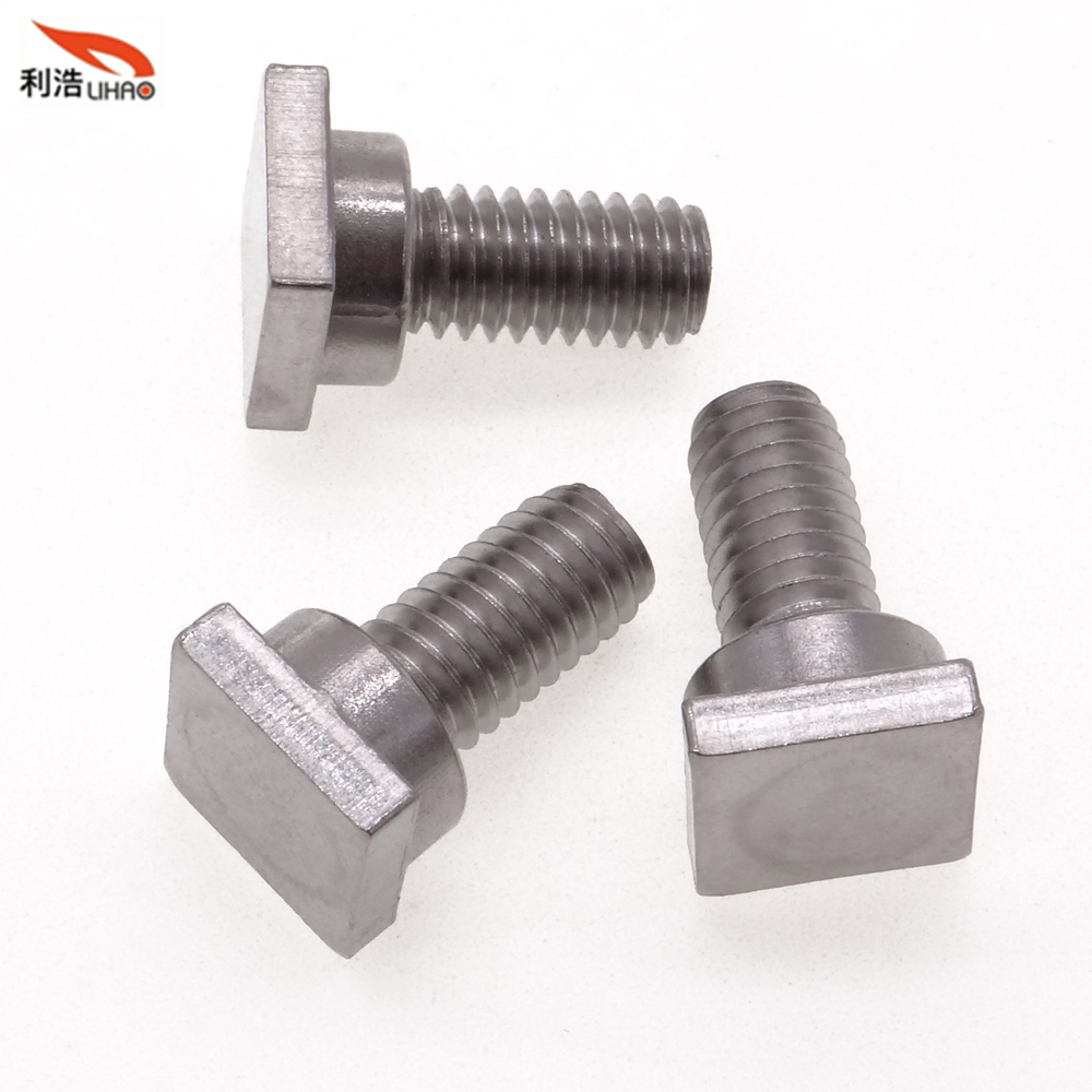 M6*17 Stainless Steel Flat Square Head Thumb Screw