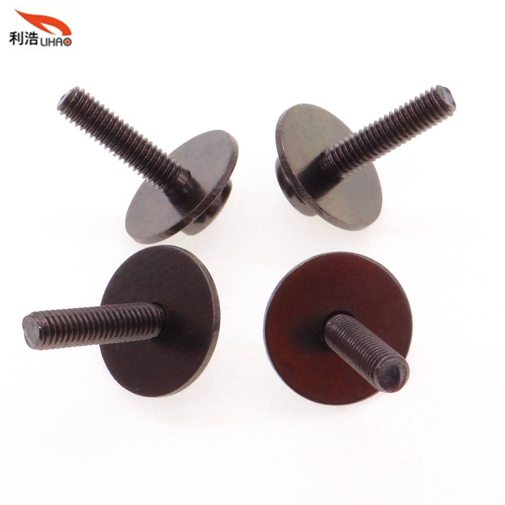 M3*12 Nickel-Plated Carbon Steel Phillips/Crosss Head Spring Washer and Flat Washer Customizable Screw Sem/Combination Screw