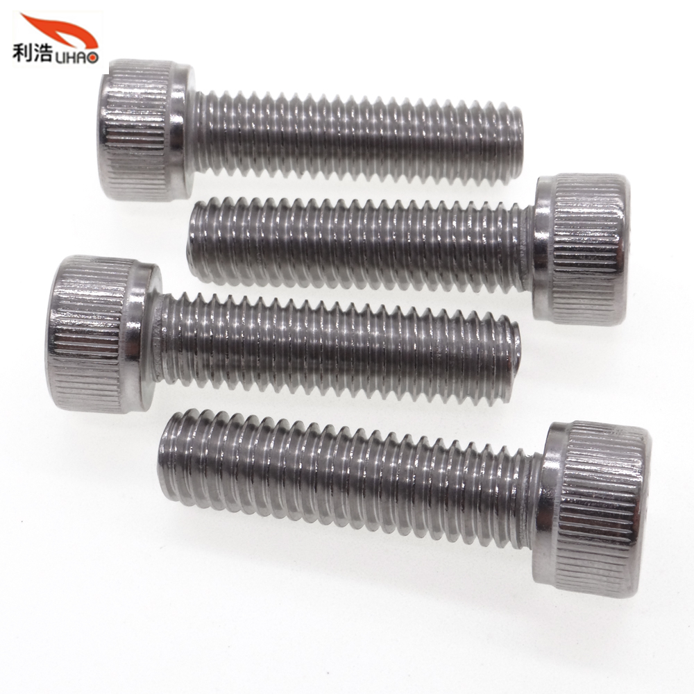 M8*30 Stainless Steel Hexagon Socket Fillister/Cup Head with Straight Thread/Tooth Screw