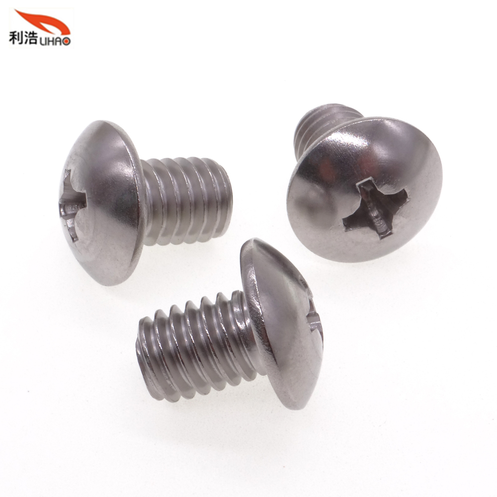 M9*13 Stainless Steel Phillips/Crosss Round Head Screw