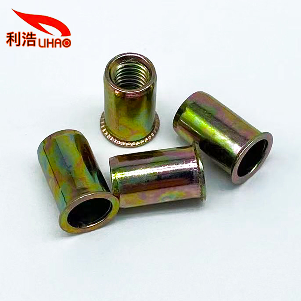 D: 5*L: 12 Colored Zinc-Plated Carbon Steel Pull Cap Rivet