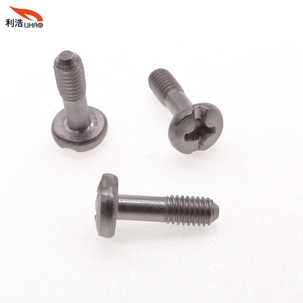 M3*10 Stainless Steel Phillips/Crosss Pan / Round Head Half Thread/Tooth Anti Loosen Screw