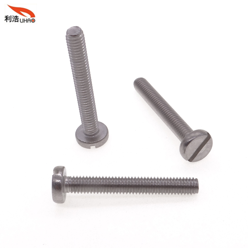 6-32*25 Stainless Steel Slotted Round/Pan Head Screw