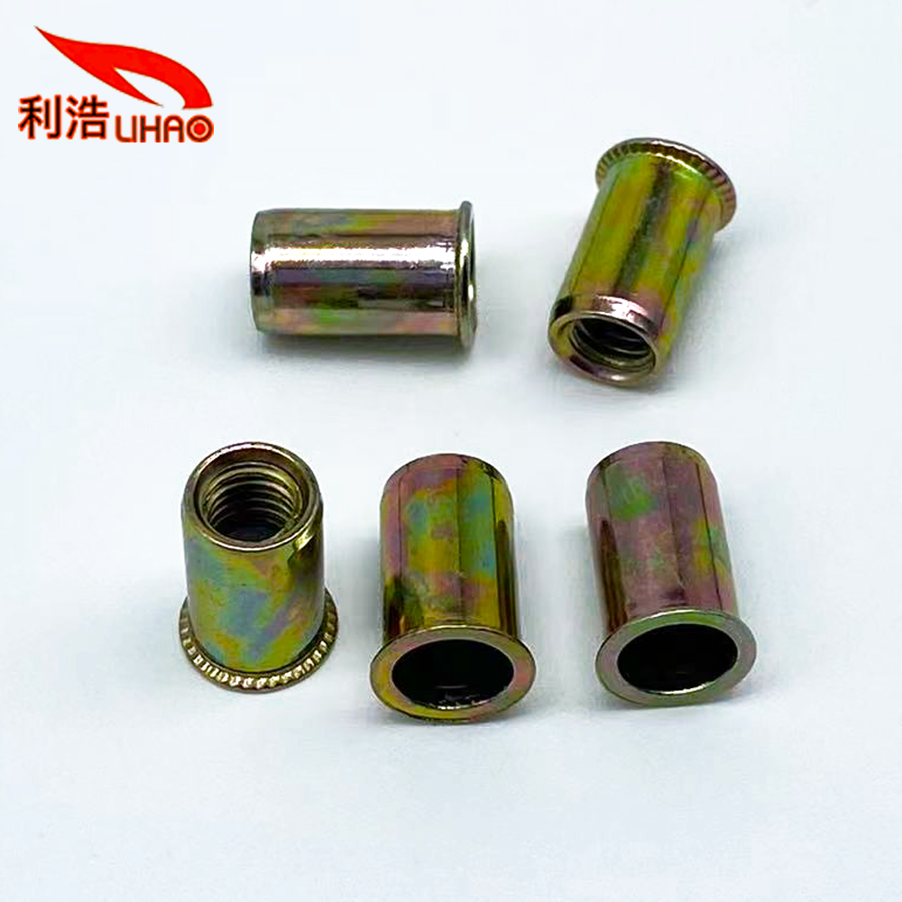 D: 5*L: 12 Colored Zinc-Plated Carbon Steel Pull Cap Rivet