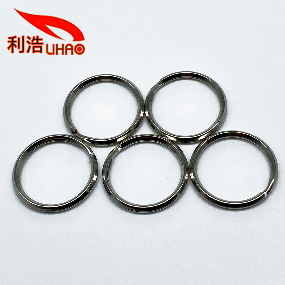 25 Nickel-Plated Carbon Steel Key Ring