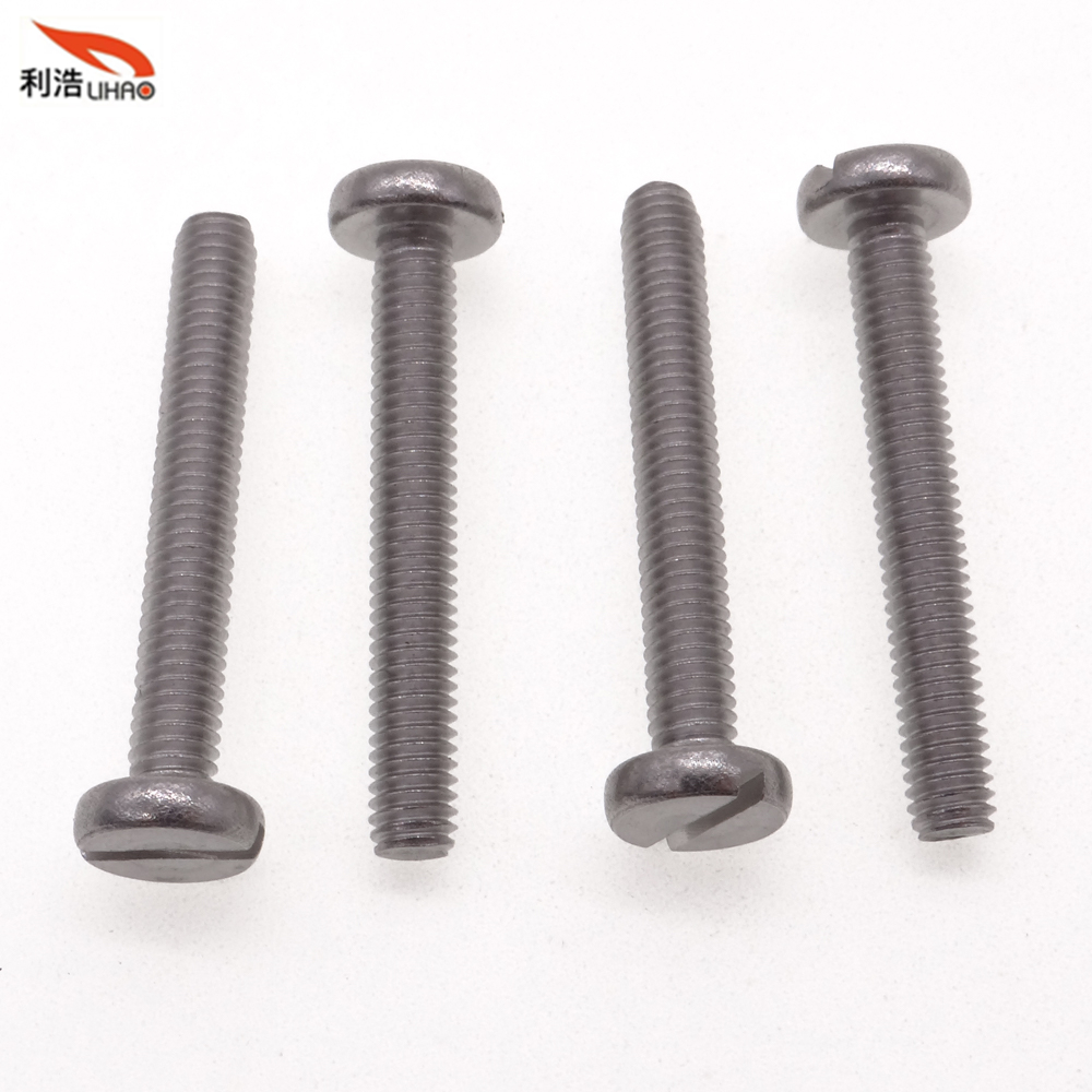 6-32*25 Stainless Steel Slotted Round/Pan Head Screw