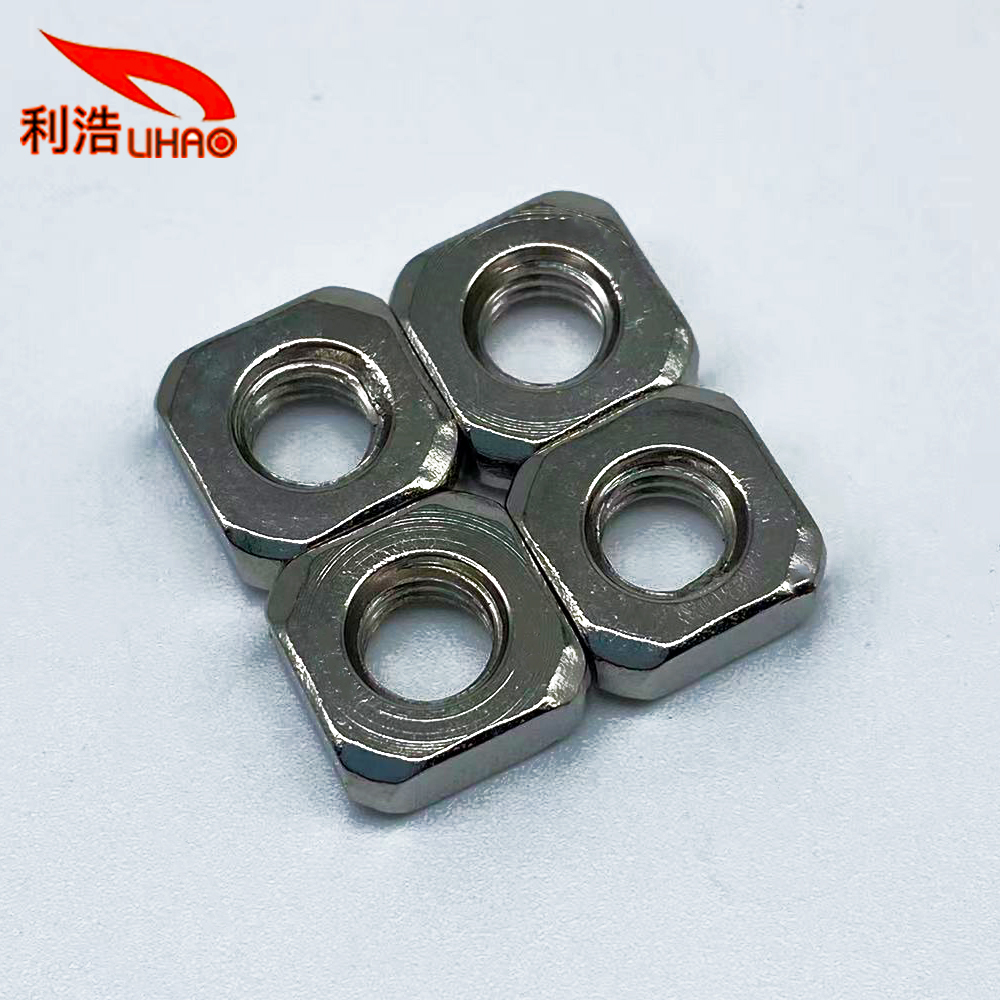 6*11*11 Nickel-Plated Carbon Steel Square Nuts