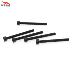 M4*40 Blackening/Blackened Finished Carbon Steel Hexagon Socket Fillister/Cup Head Screw