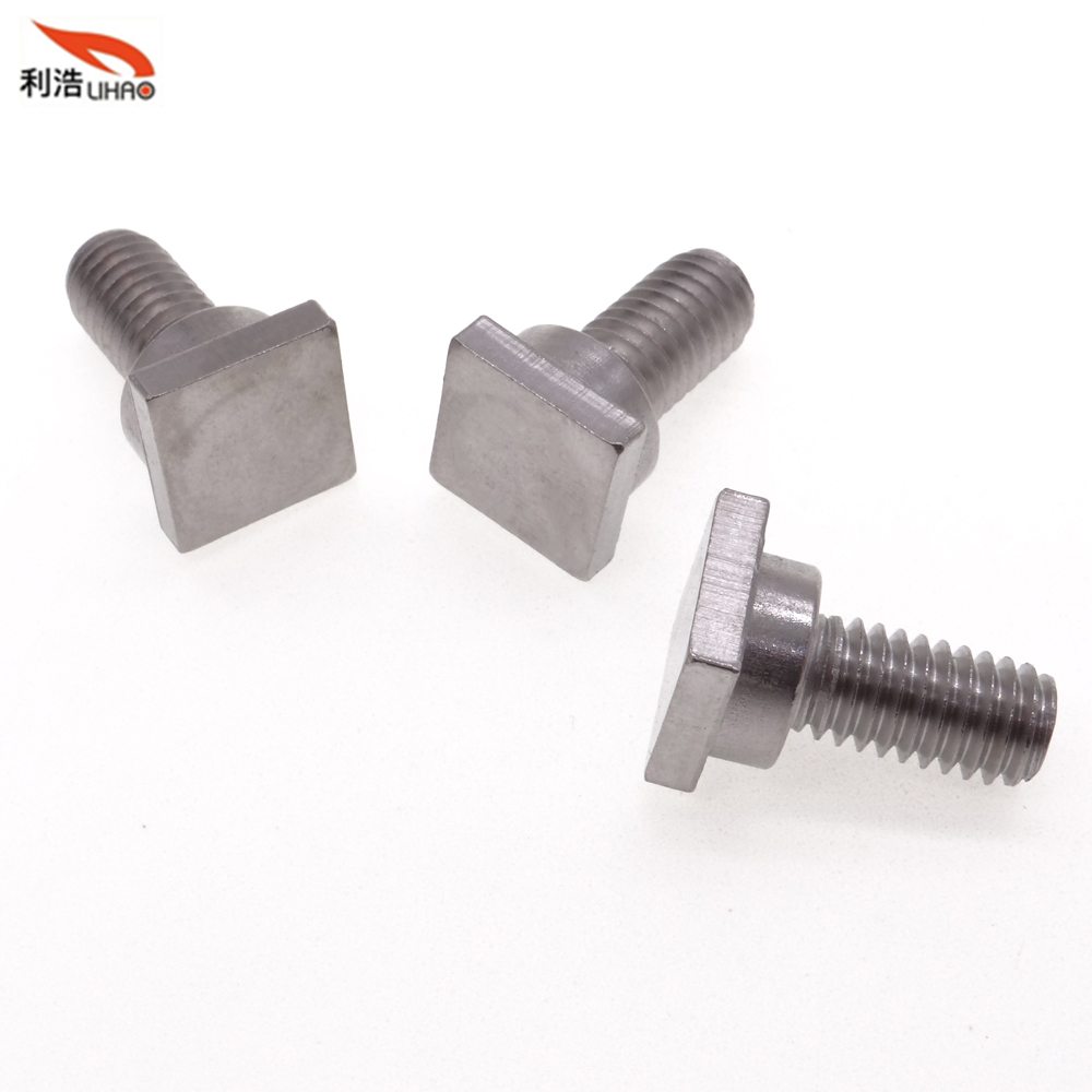 M6*17 Stainless Steel Flat Square Head Thumb Screw