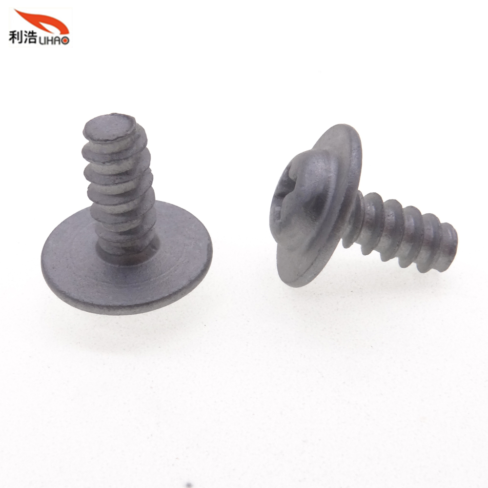 M4*9 Dacromet Carbon Steel Phillips/ Crosss Pan/Round Washer Screw