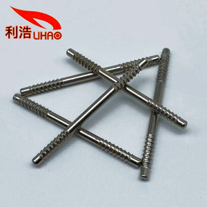 M3 Nickel-Plated Carbon Steel Threaded Rod Shaft/Axis