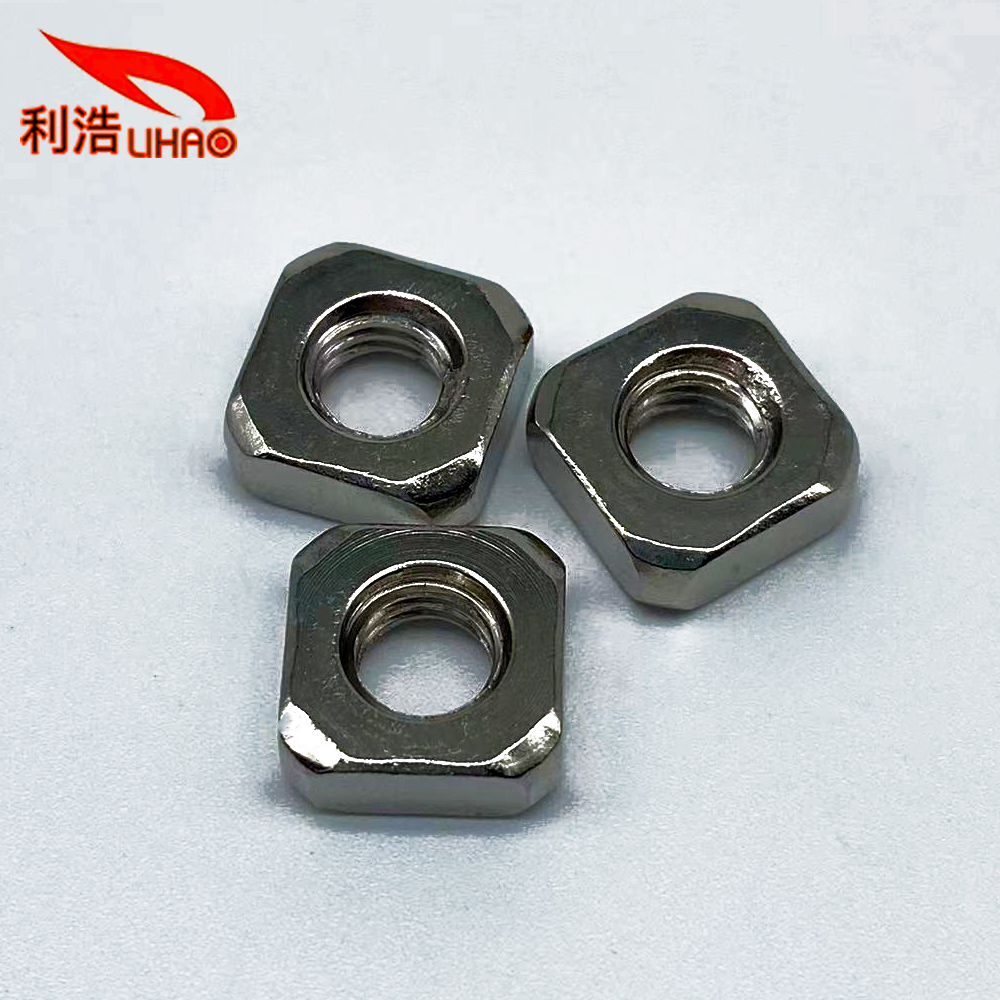 6*11*11 Nickel-Plated Carbon Steel Square Nuts