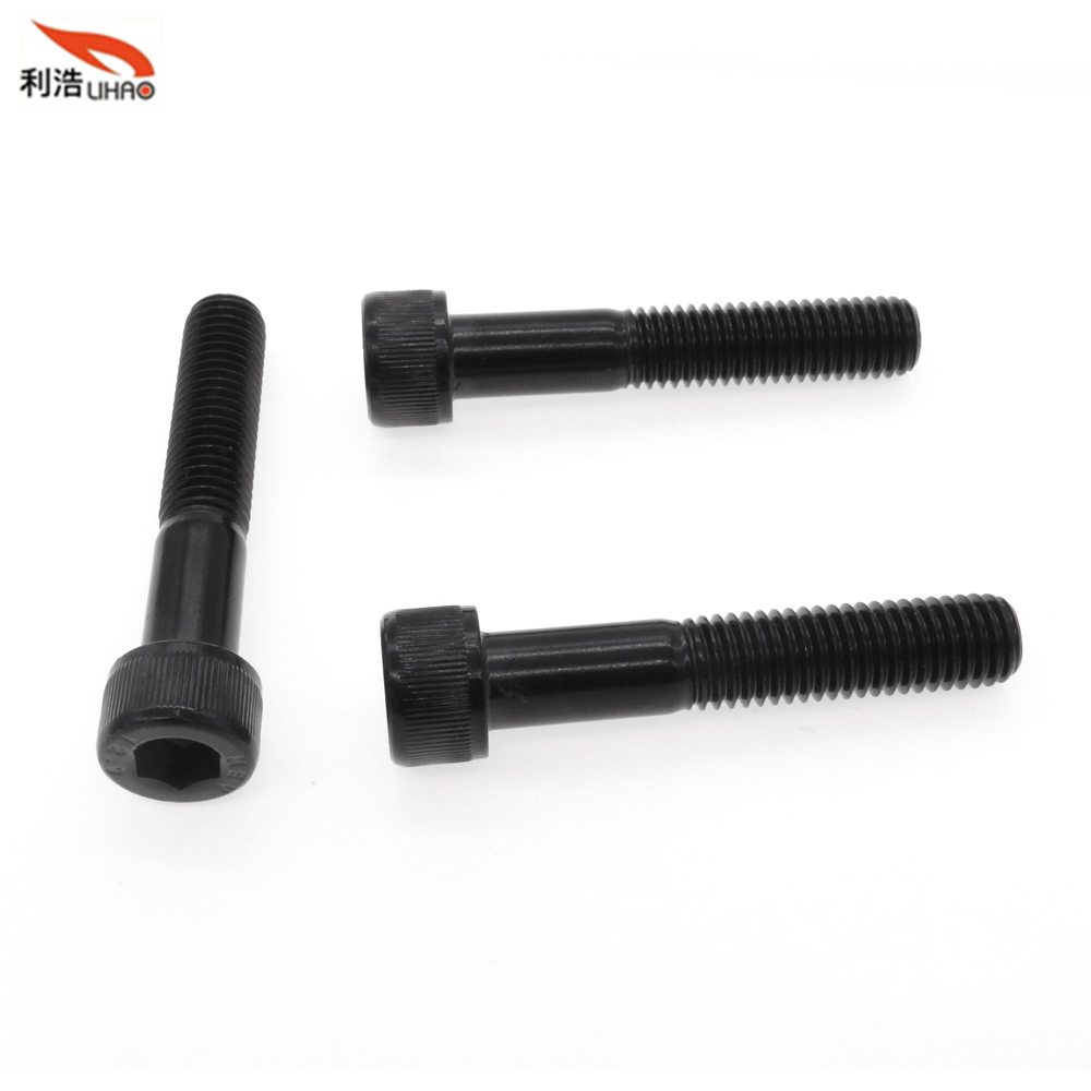 M8*60 Blackening Stainless Steel Hexagon Socket Fillister/Cup Head with Straight Thread/Tooth Half Thread Step Screw