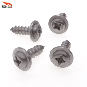 St6*19 Stainless Steel Phillips/Crosss Indented Round Washer Head Self-Tapping/Wood Screw