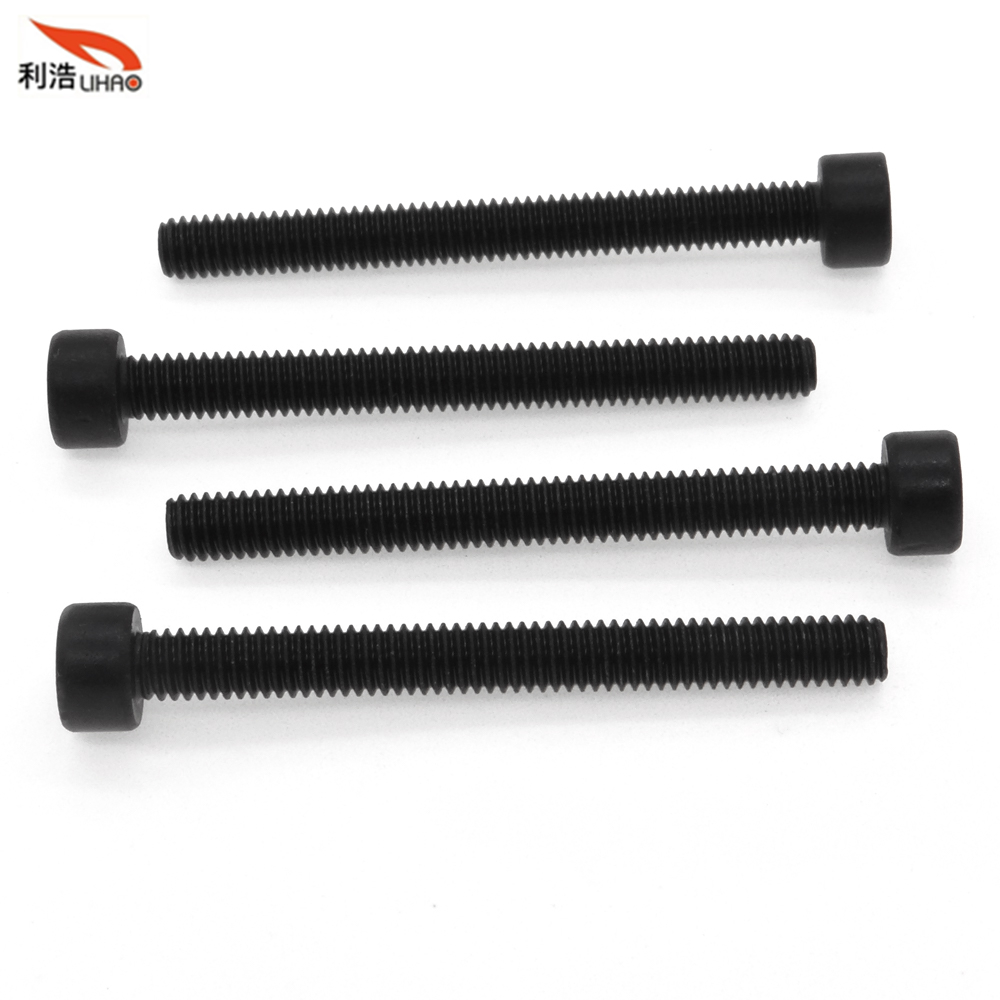 M4*40 Blackening/Blackened Finished Carbon Steel Hexagon Socket Fillister/Cup Head Screw