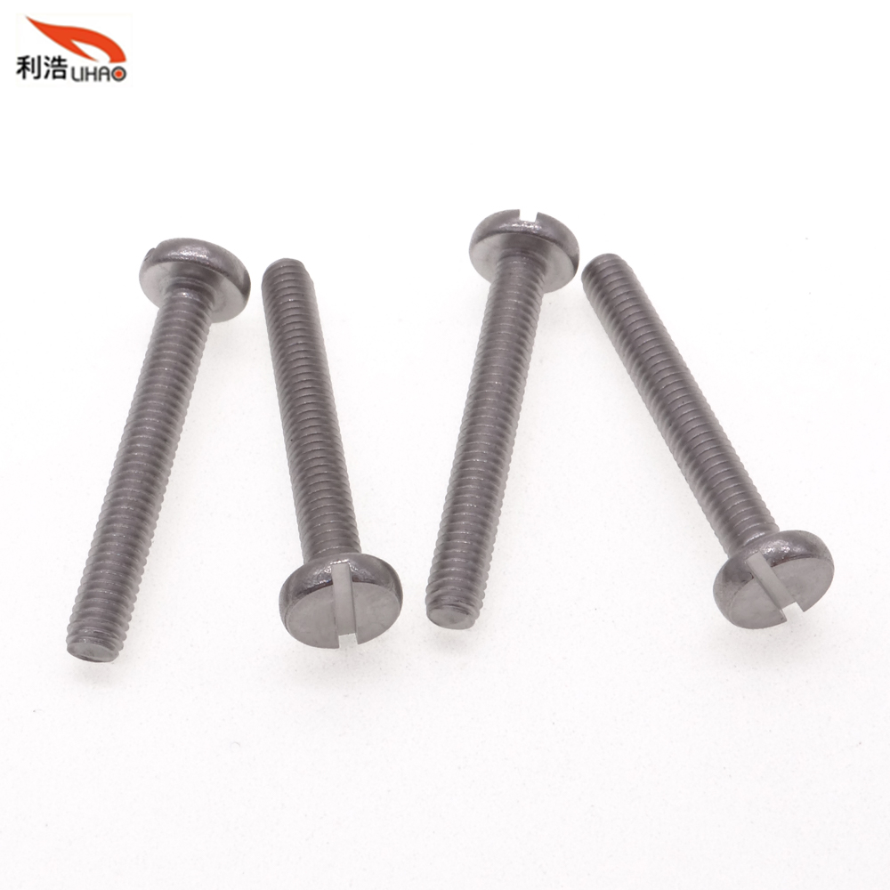 6-32*25 Stainless Steel Slotted Round/Pan Head Screw