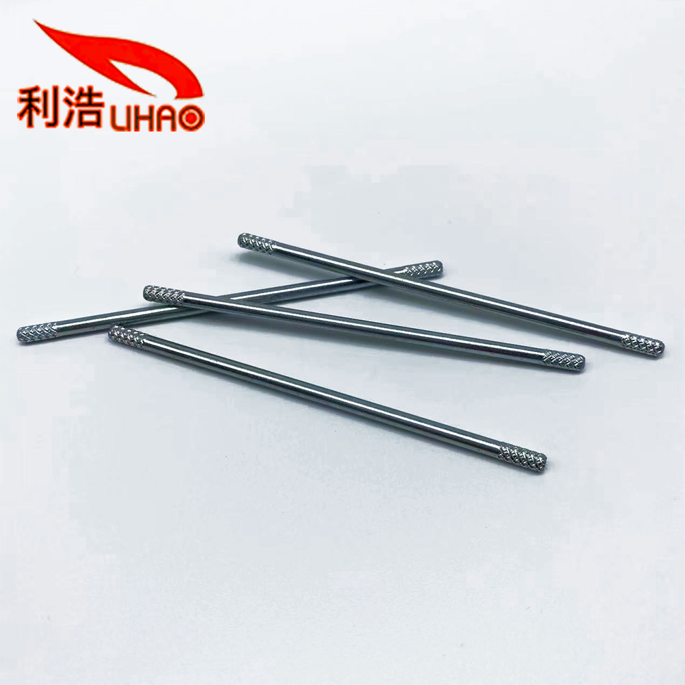 M3*86 Blue Zinc-Plated Carbon Steel Double Spindle Threaded Rod Shaft/Axis