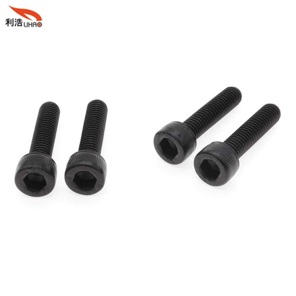 M5*22 Blackening/Blackened Finished Carbon Steel Hexagon Socket Fillister/Cup Head with Straight Thread/Tooth Screw