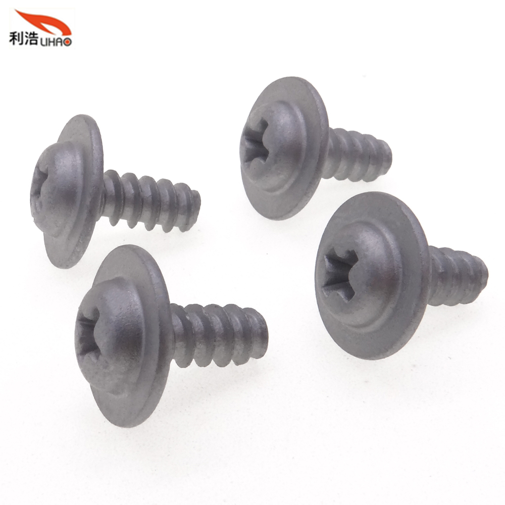 M4*9 Dacromet Carbon Steel Phillips/ Crosss Pan/Round Washer Screw