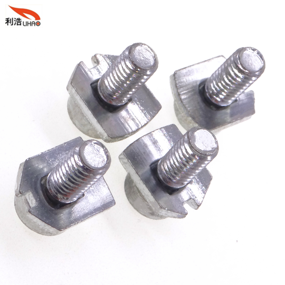 M4*10 White Zinc-Plated Carbon Steel Phillips/Crosss Pan/Round Head with Special Gasket Sem/Combination Screw Customizable Screw