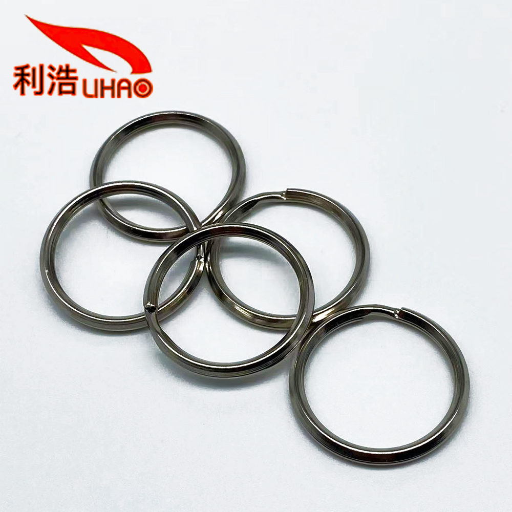 25 Nickel-Plated Carbon Steel Key Ring