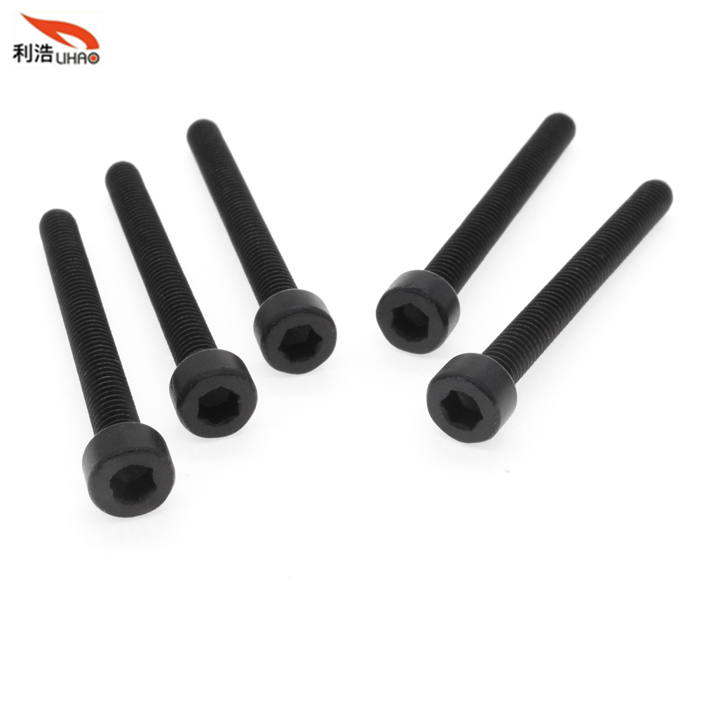 M4*40 Blackening/Blackened Finished Carbon Steel Hexagon Socket Fillister/Cup Head Screw