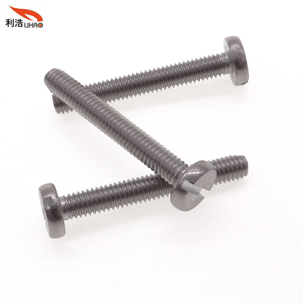 6-32*25 Stainless Steel Slotted Round/Pan Head Screw