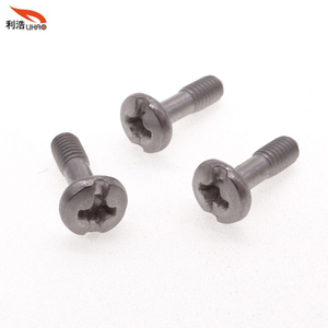 M3*10 Stainless Steel Phillips/Crosss Pan / Round Head Half Thread/Tooth Anti Loosen Screw