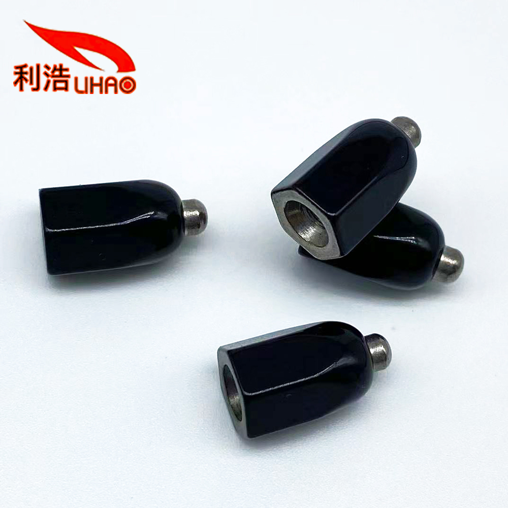 6-32*15.3*8 Black Stoving Varnish 304 Stainless Steel Hex Round Head Nut Customized