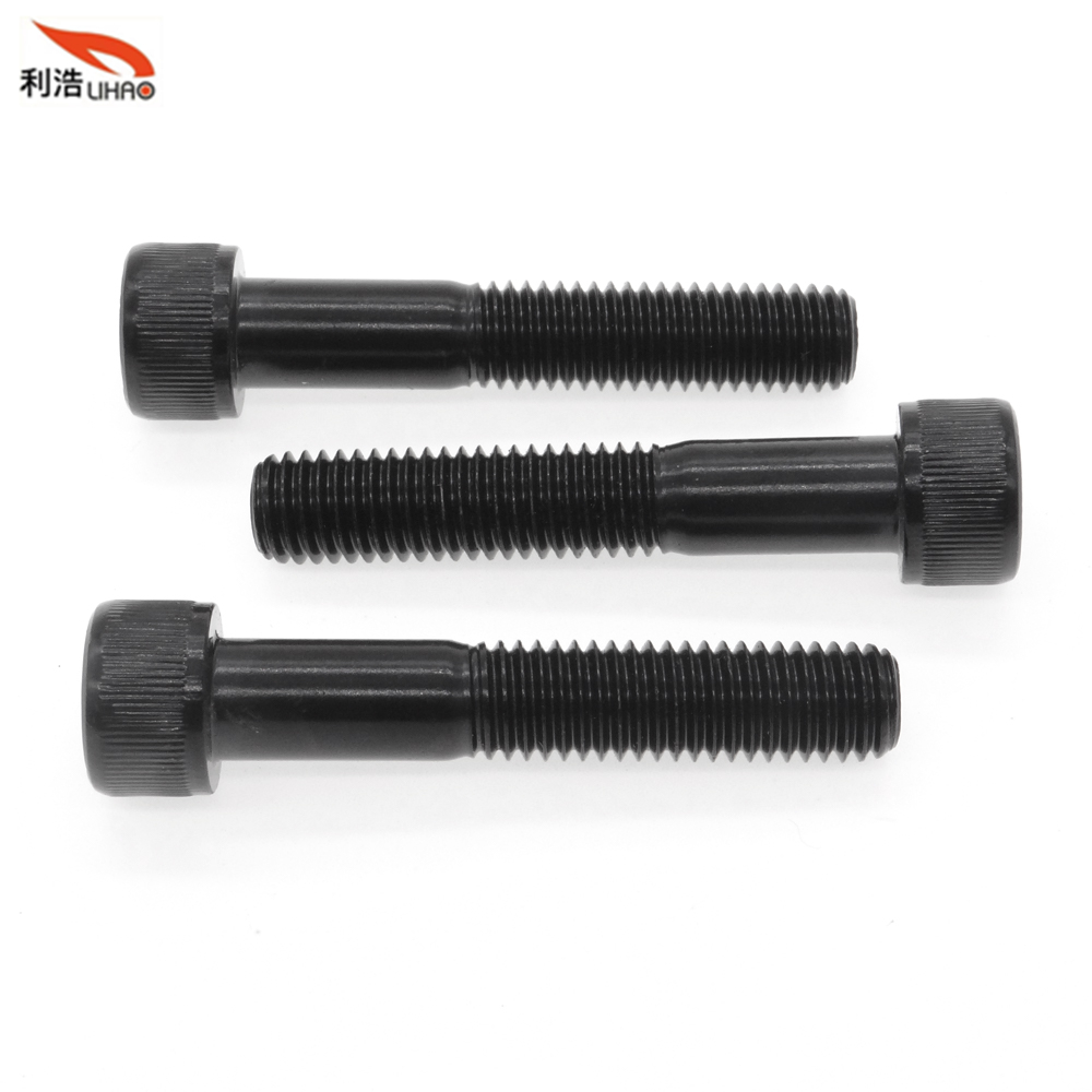 M8*60 Blackening Stainless Steel Hexagon Socket Fillister/Cup Head with Straight Thread/Tooth Half Thread Step Screw