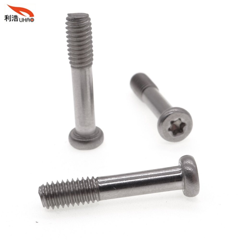 M4*20 Stainless Steel Torx Flat Head Half Thread/Tooth Anti Loosen Screw