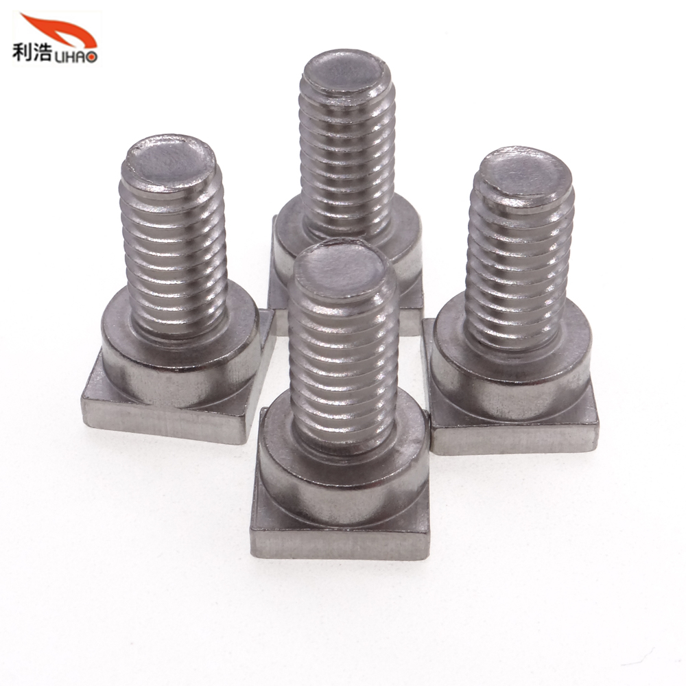 M6*17 Stainless Steel Flat Square Head Thumb Screw