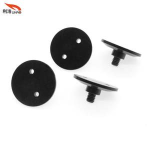 M3*7 Black Stainless Steel 304 Flat Head Customizable Thumb Screw