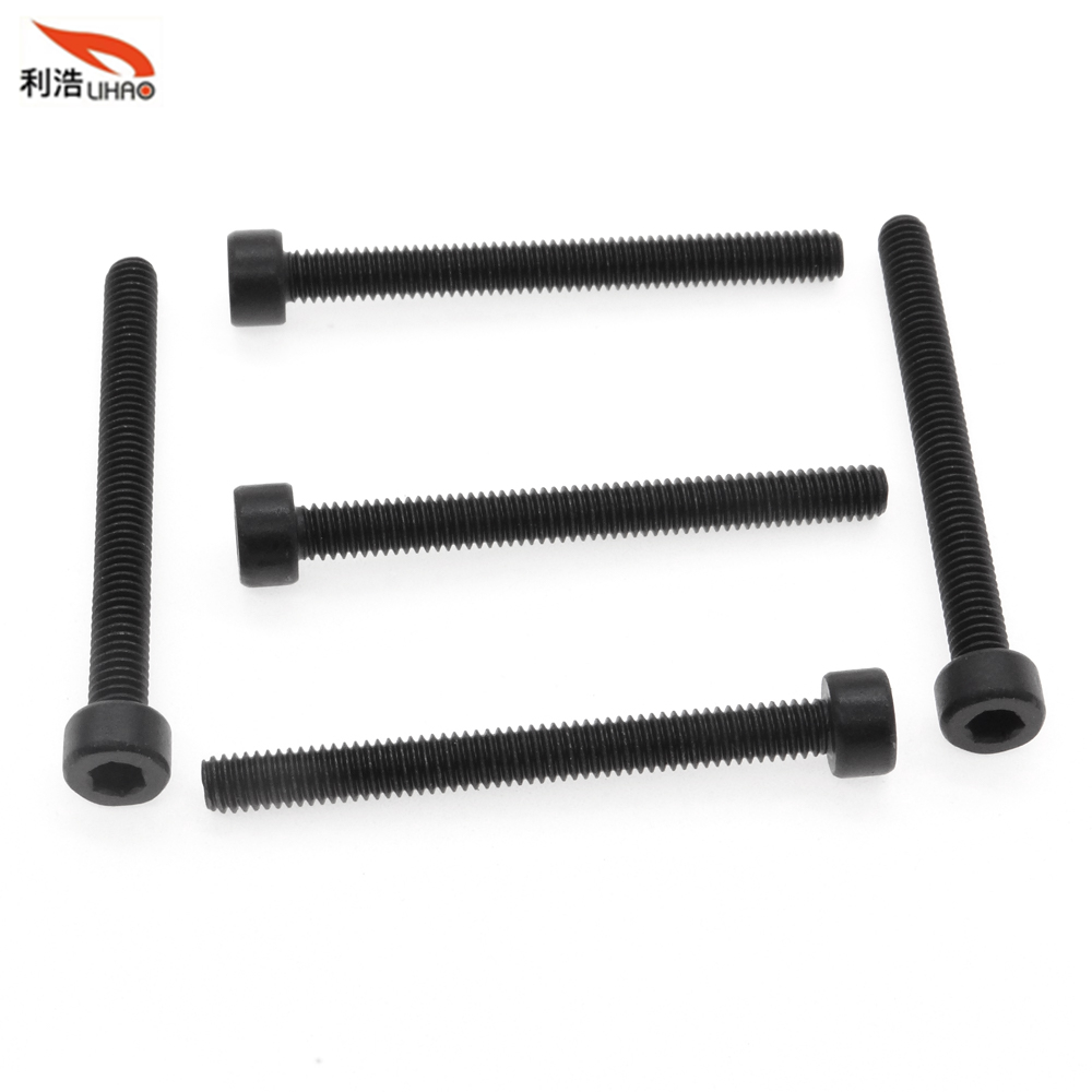 M4*40 Blackening/Blackened Finished Carbon Steel Hexagon Socket Fillister/Cup Head Screw